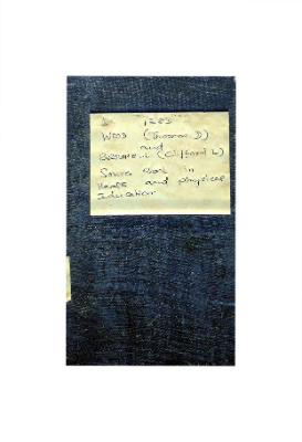 Source Book in Health and Physican Education