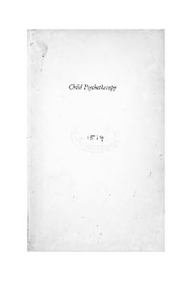 Child Psychotherapy