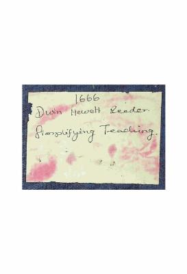 Simplifyig Teaching