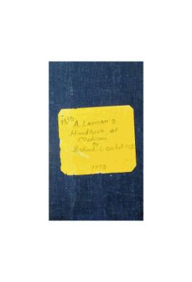 A Laymans Hand Book of Medicine