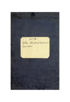 The Radhakrishnan Number