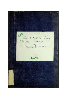 The Y.M.C.A. and Social Need