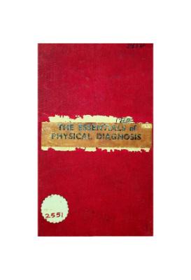 The Essentials of Physical Diagnosis