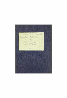 A Manual of Physical Education Activities