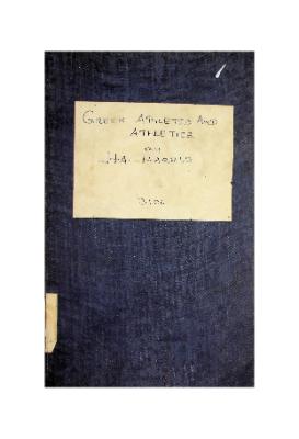 Greek Athletes and Athletics