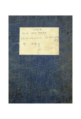 Chronological Bibliography of Hockey