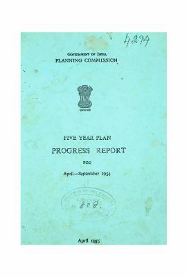 Five Years Plan Progress Report