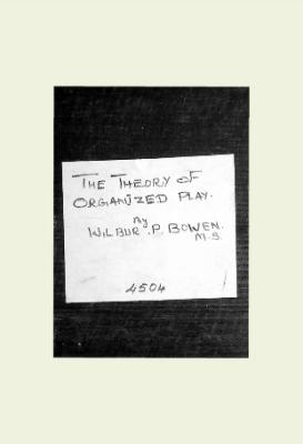 The Theory of Organized Play
