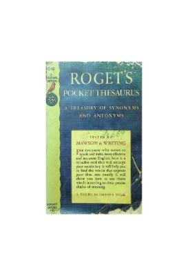 Rogets Pocket Thesaurus