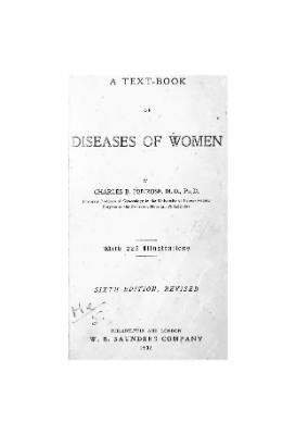 A Text Book of Diseases of Woman