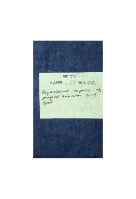 Phychological Aspects of Physical Education Andsport