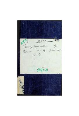 Encyclopedia of Sports and Games