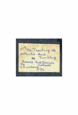 The Teaching of Stunts and Tumbling