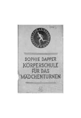 Sophie Kosrperschule Fur Das Madchenturnen