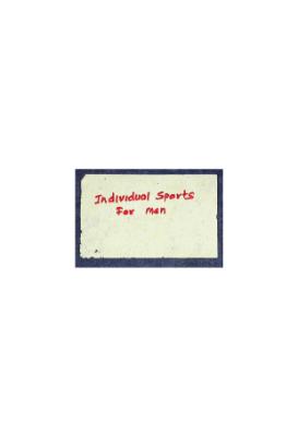 Individual Sports for Men