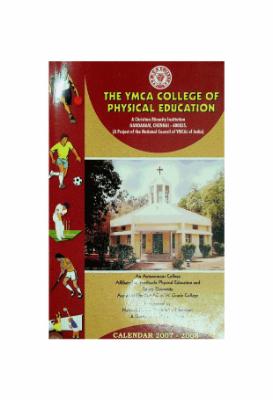 THE YMCA COLLEGE OF PHYSICAL EDUCATION 2007-2008